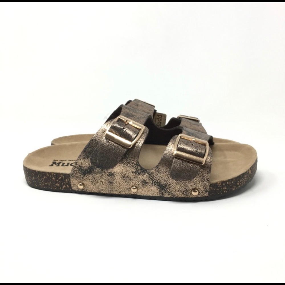 ๐ฅNEW! MUDD Womenโs Double Buckle Sandals - Picture 2 of 5